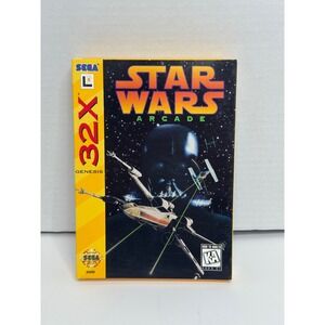 Star Wars Arcade Sega Genesis 32X Game Boxed 84508 NTSC 1994 Retro Space Combat